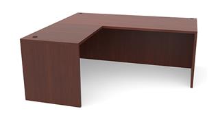 L Shaped Desks Office Source Furniture 60in x 60in Reversible L-Shaped Desk