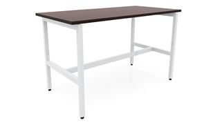 Standing Height Desks Office Source Furniture 48in x 30in Standing Height OnTask Desk