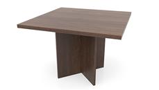 Conference Tables Office Source Furniture 48in Square Meeting Table with X-Base