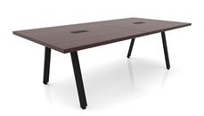 Conference Tables Office Source Furniture 8ft Rectangular Conference Table with Metal A-Legs