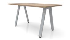 Executive Desks Office Source Furniture 48in x 24in Metal A-Leg Desk