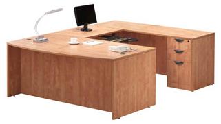 U Shaped Desks Office Source Furniture U Shaped Desk with 2 Pedestals