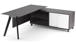 Desks Office Source Furniture OX9WDSD80 Sliding Door