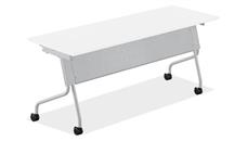 Training Tables Office Source Furniture 6ft x 24in Flip Top Nesting Table