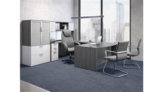 U Shaped Desks Office Source Furniture U Shaped Desk with Hutch and Additional Storage
