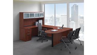 U Shaped Desks Office Source Furniture U Shaped Desk with Hutch