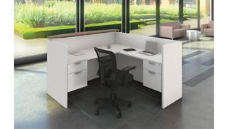 Reception Desks Office Source Furniture L Shaped Reception Desk Unit