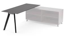 Desk Parts & Accessories Office Source Furniture 66in Table with Single Leg