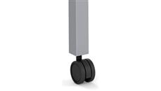 Office Panels & Partitions Office Source Furniture Height Adjustable Leg Base Casters