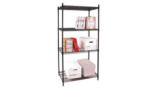 Garage Cabinets & Organizers Office Source Furniture Wire Shelving Unit