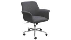 Office Chairs Office Source Furniture Mid Back Swivel Chair with Chrome Base