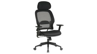 Office Chairs WFB Designs Professional Air Grid Chair with Adjustable Headrest