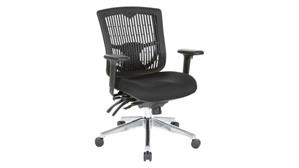 Office Chairs WFB Designs Contoured Plastic Manager Chair with FreeFlex Fabric Seat