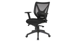 Office Chairs WFB Designs Mesh Back, Fabric Seat Manager Chair