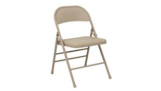Folding Chairs WFB Designs Metal Folding Chair (Pack of 4)