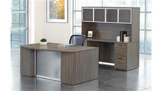 Executive Desks WFB Designs Glass Front Bow Desk Executive Office Suite
