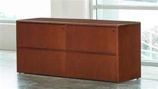 File Cabinets Lateral WFB Designs Double Lateral File Credenza