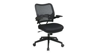 Office Chairs WFB Designs Deluxe Mesh Grid Back and Fabric Mesh Seat Office Chair