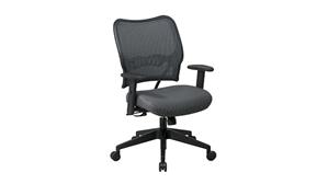 Office Chairs WFB Designs Deluxe VF Mesh Back and Seat 18in H Mid-Back