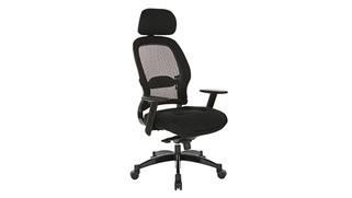 Office Chairs WFB Designs All Mesh Office Chair with Headrest