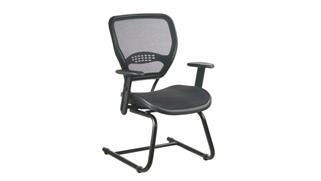 Office Chairs WFB Designs All Mesh Seat and Back Guest Chair