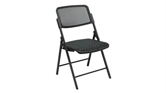 Deluxe Mesh Folding Chair (Set of 2)