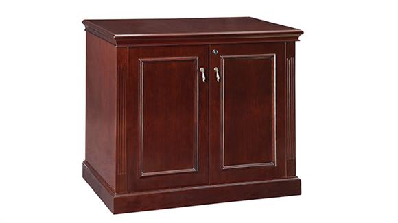 2 Door Wood Veneer Storage Cabinet