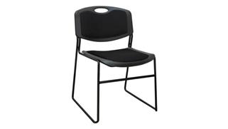 Stacking Chairs Regency Furniture Polypropylene Stack Chair with Padded Seat and Back