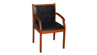 Side & Guest Chairs Regency Furniture Wood and Vinyl Side Chair