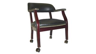 Side & Guest Chairs Regency Furniture Ivy League Captains Chair with Casters