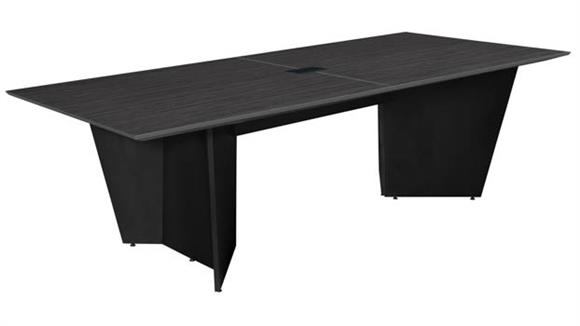 8ft Conference Table with Power Data Grommet
