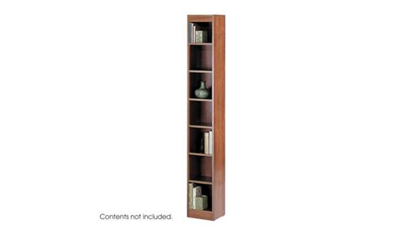 Bookcases Safco Office Furniture 7-Shelf Veneer Baby Bookcase, 12"W