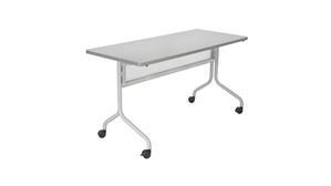 Training Tables Safco Office Furniture 60in x 24in Mobile Training Table, Rectangle