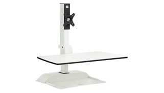 Monitor Stands / Arms Safco Office Furniture Soar™ Electric Desktop Sit/Stand – Single Monitor Arm