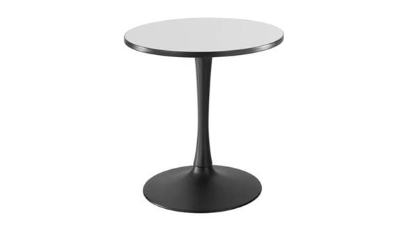 Cafeteria Tables Safco Office Furniture 30" Round, Trumpet Base, Sitting Height Table