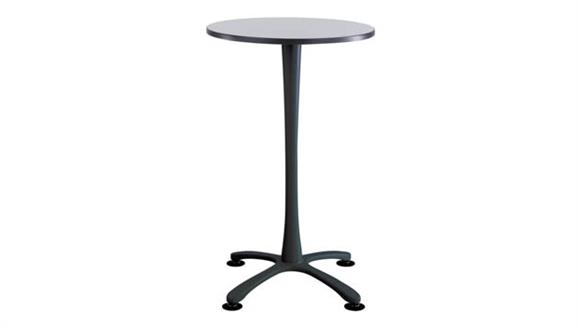 Pub & Bistro Tables Safco Office Furniture 30" Round,  X Base Bistro-Height
