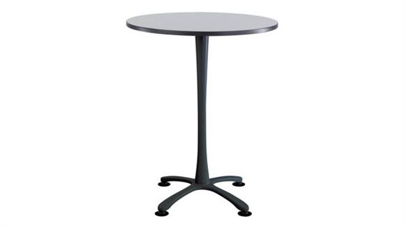 Pub & Bistro Tables Safco Office Furniture 36" Round,  X Base Bistro-Height