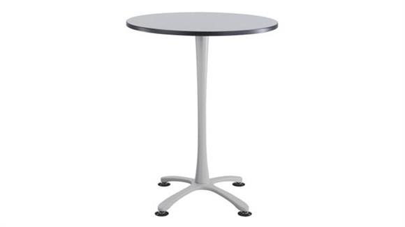 Pub & Bistro Tables Safco Office Furniture 36" Round,  X Base Bistro-Height