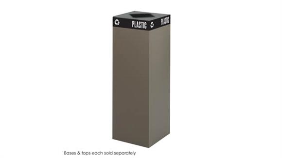 Waste Baskets Safco Office Furniture 44" High Waste Receptacle for Recycling