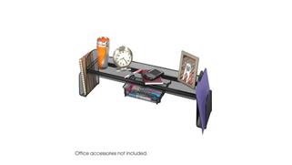 Desk Organizers Safco Office Furniture Onyx™ Mesh Off-Surface Shelf