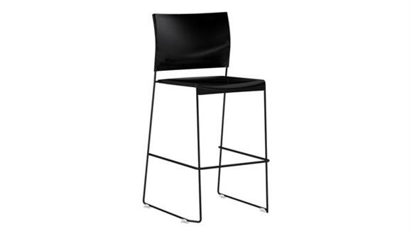 Stacking Chairs Safco Office Furniture Bistro Height Stacking Chair (Qty 2)