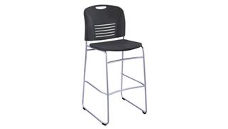 Bar Stools Safco Office Furniture Vy™ Bistro-Height Sled Base Chair
