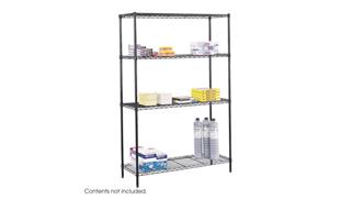 Shelving Safco Office Furniture Commercial Wire Shelving, 48in x 18in