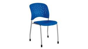 Stacking Chairs Safco Office Furniture Guest Chair Straight Leg Round Back (Qty. 2)