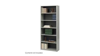 Bookcases Safco Office Furniture 6-Shelf ValueMate® Economy Bookcase