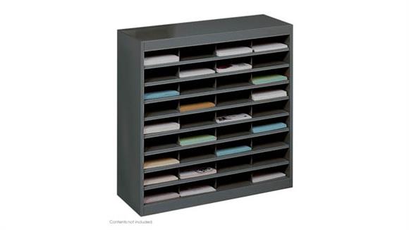 Magazine & Literature Storage Safco Office Furniture Steel 36 Compartment Letter Size Literature Organizer