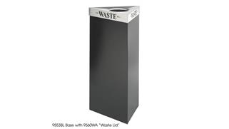 Waste Baskets Safco Office Furniture 21 Gallon Waste Receptacle