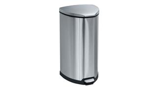 Waste Baskets Safco Office Furniture Stainless Step-On 10 Gallon Receptacle