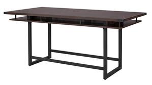 Conference Tables Safco Office Furniture 8ft Conference Table, Standing-Height