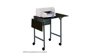 Utility Carts Safco Office Furniture Machine Stand with Drop Leaves